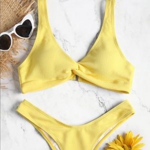 Zaful Twist Bikini NEVER WORN! With tags.